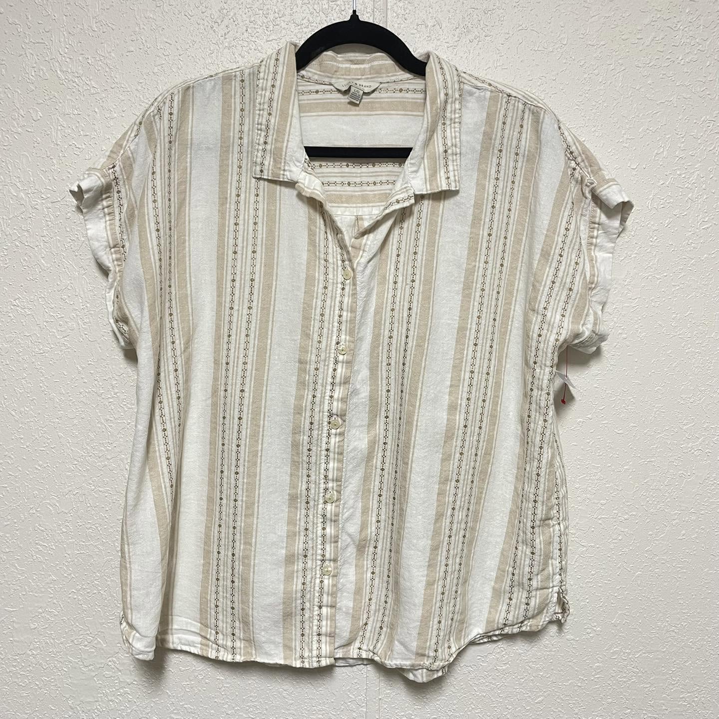 Top Lucky Brand Size Large