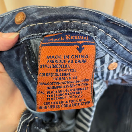 Jeans Rock Revival Size 29