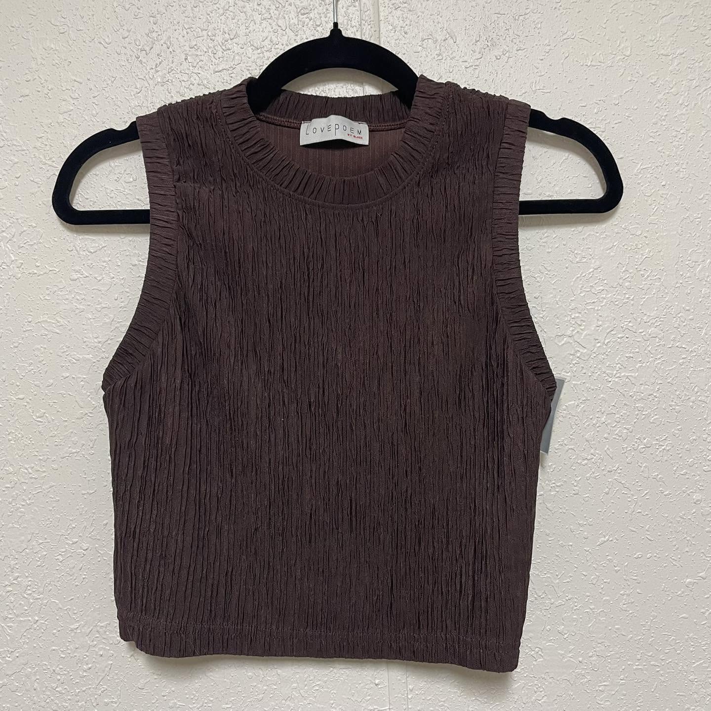 Tank Top Love Poem Size Large