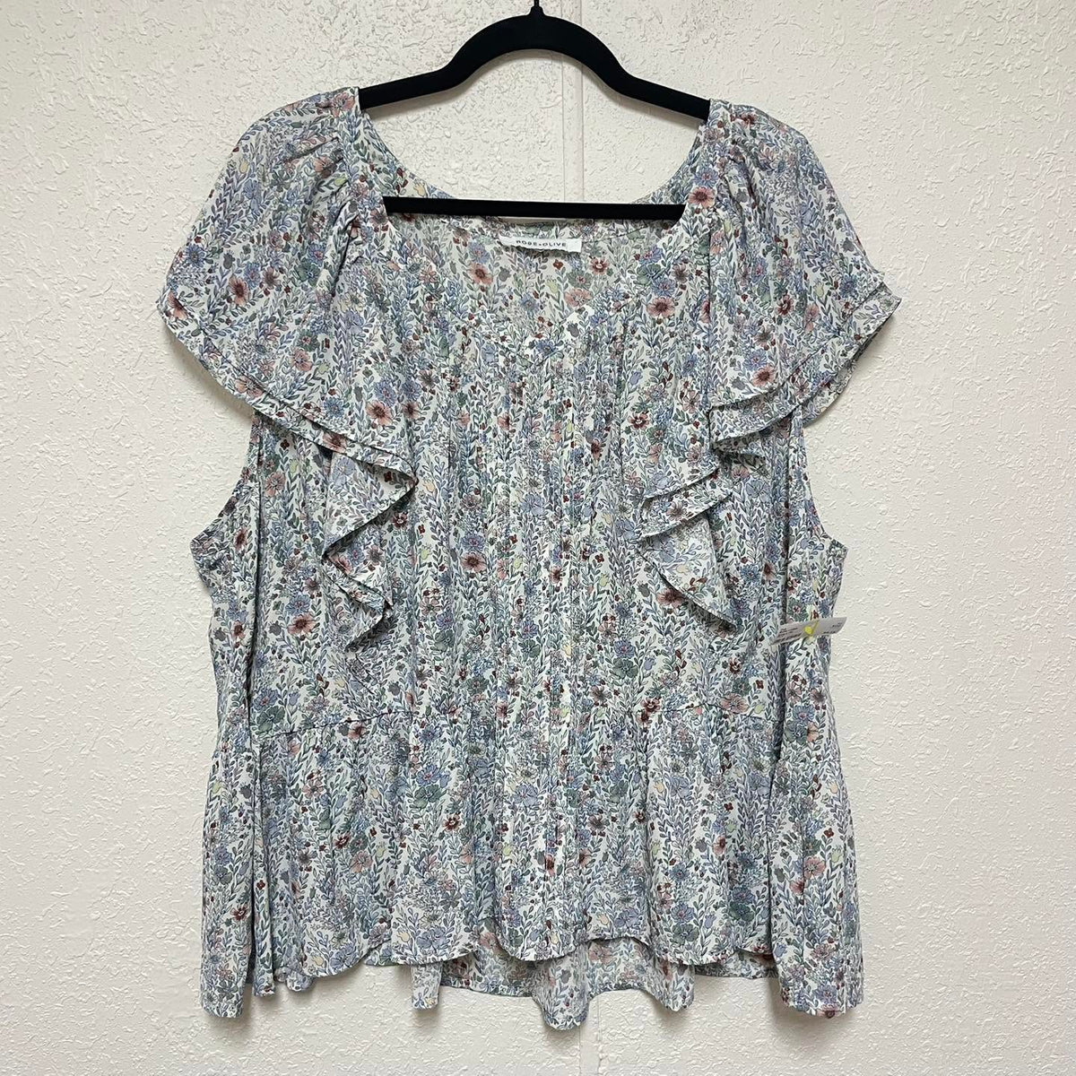 Top Rose+Olive Size L/XL