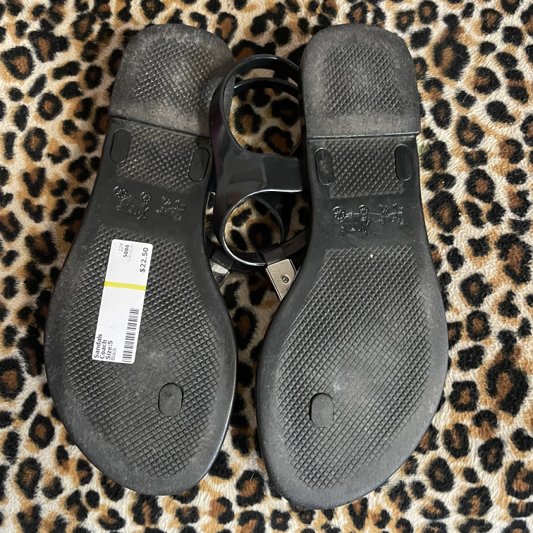 Sandals Coach Size 5