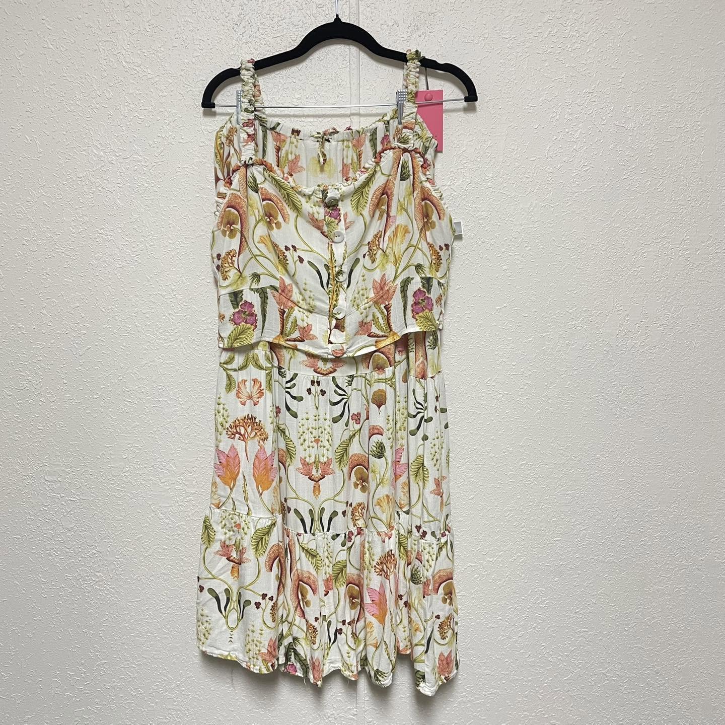 Two Piece Set Rose+Olive Size Large