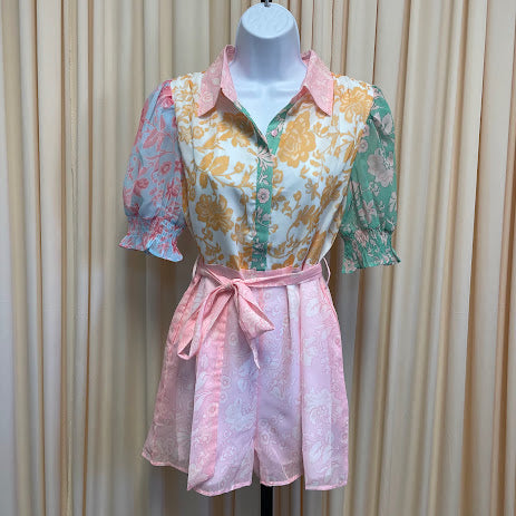 Romper petal + pup Size XS