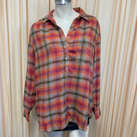 Flannel beachlunchlounge Size XL