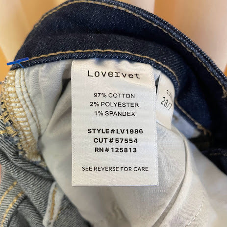 Jeans Vervet Size 28