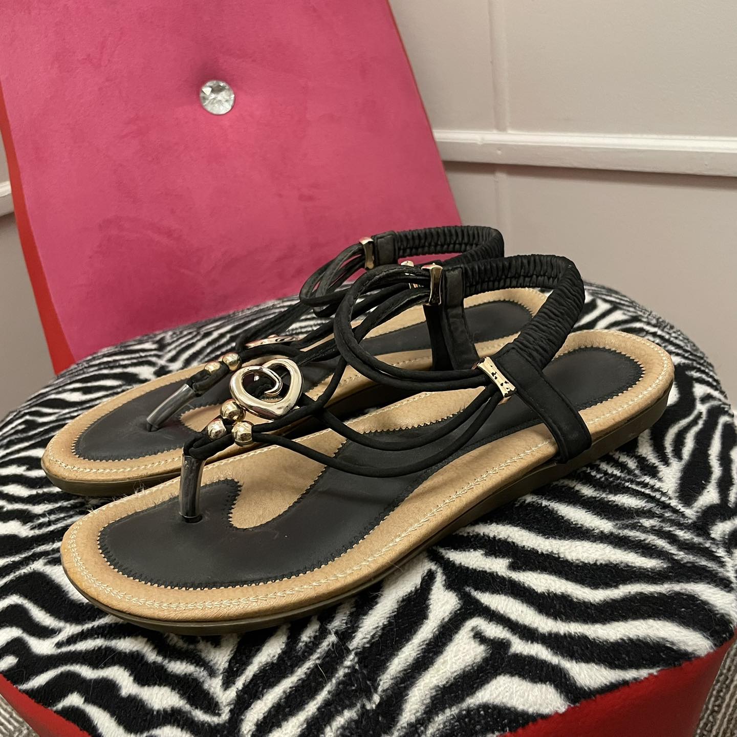 Sandals Forever 21 Size 8