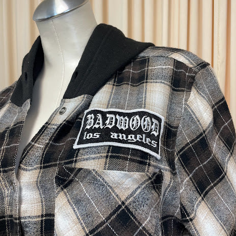 Flannel Badwood Size Large