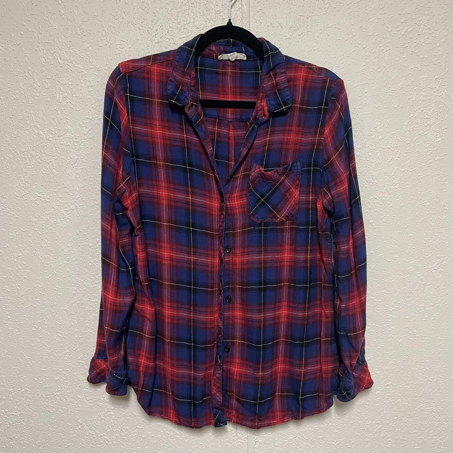 Flannel beach lunch lounge Size Large