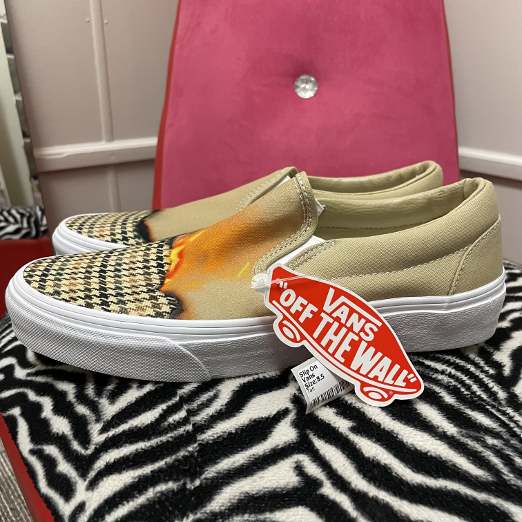 Slip On Vans Size 8.5